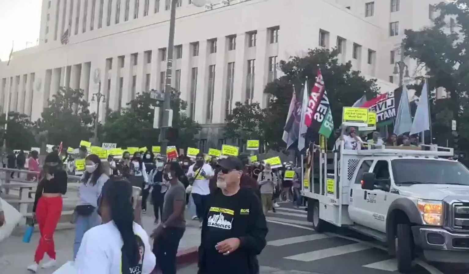 Defund the Police Los Angeles Protest