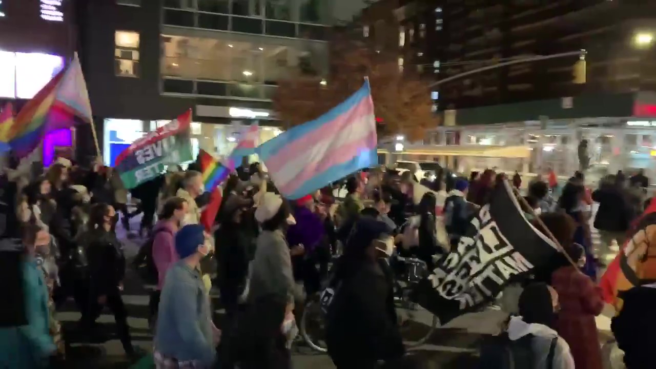 Protesters March for Black Trans Lives in New York