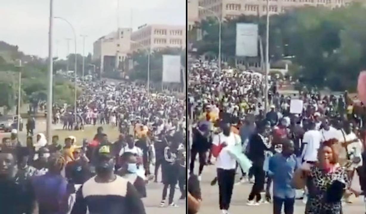 Thousands Protest Against SARS in Abuja