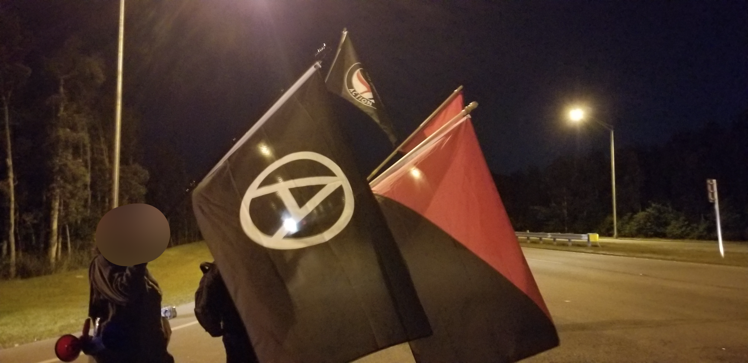 Anarchists Protest at Krome Detention Center in Miami in Solidarity With Detainees