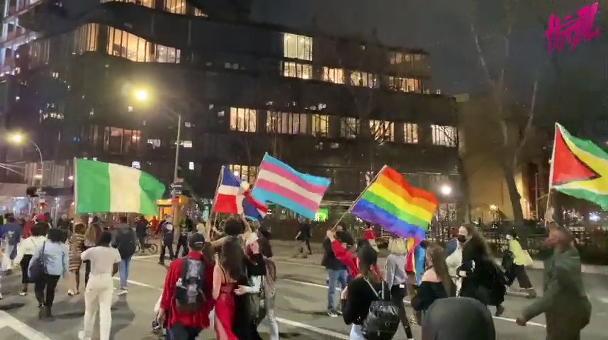 Hundreds of New York Protesters March in Support of Sex Workers