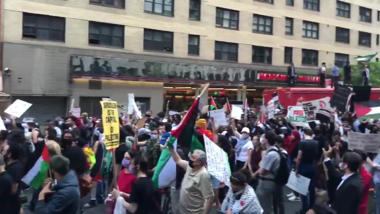 Thousands in New York City March in Support of Palestine